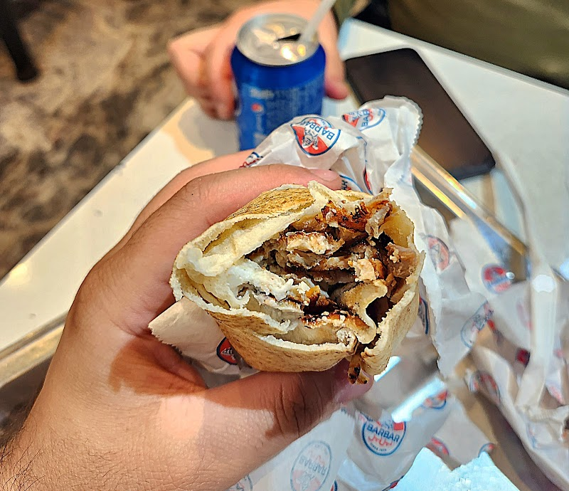 Barbar shawarma sandwich from Beirut